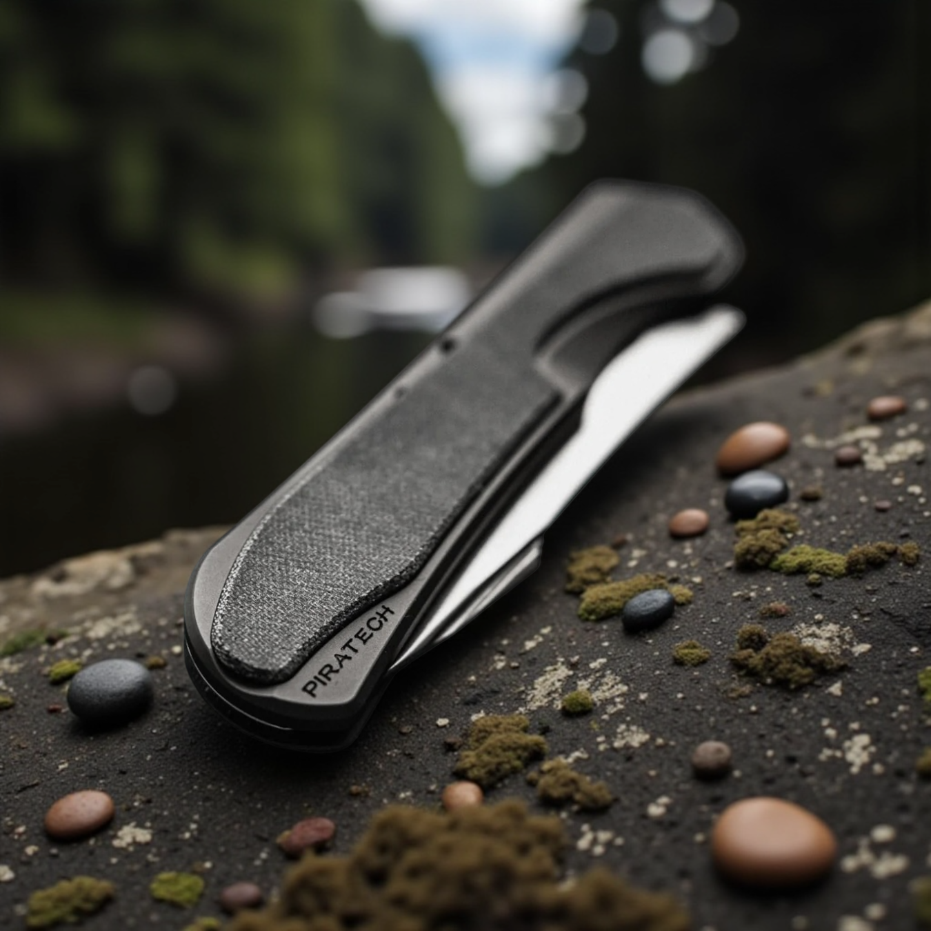 Piratech Slippy Tsunami — Couteau pliant slip-joint ajustable