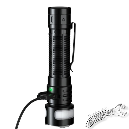 Lampe torche Fenix LD35R rechargeable 1800 lumens – lampe polyvalente à éclairage principal et latéral (blanc, rouge, bleu)