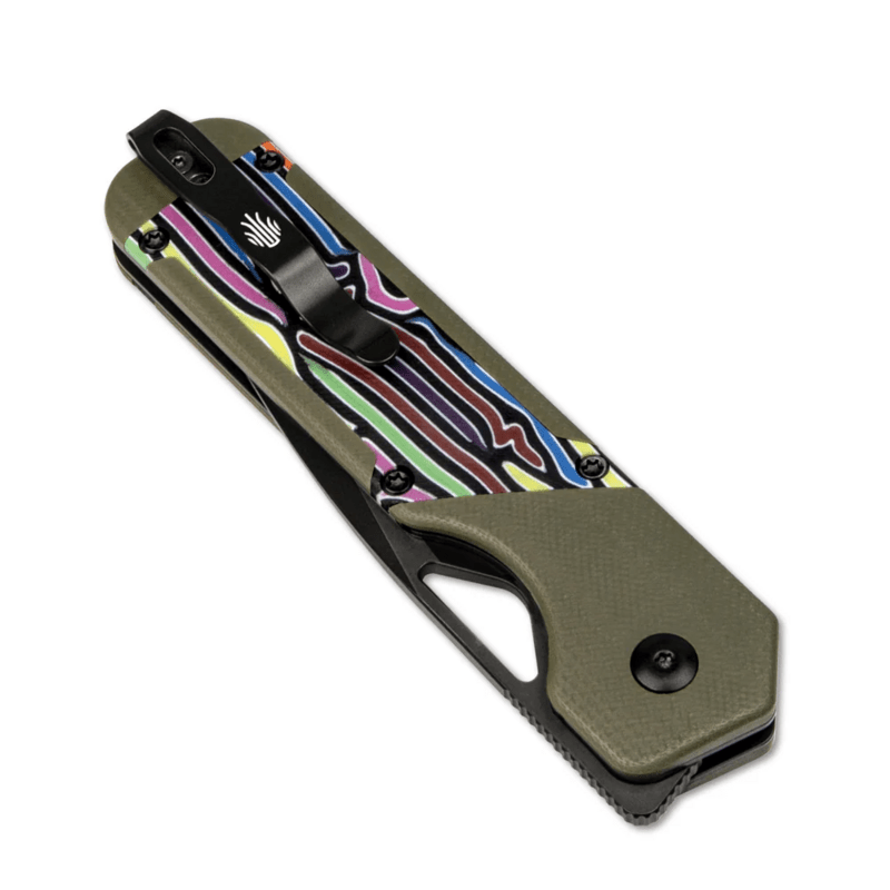 Couteau pliant Kizer Liner Lock Militaw Jonathan Styles Nitro V G10 (V3634A3)