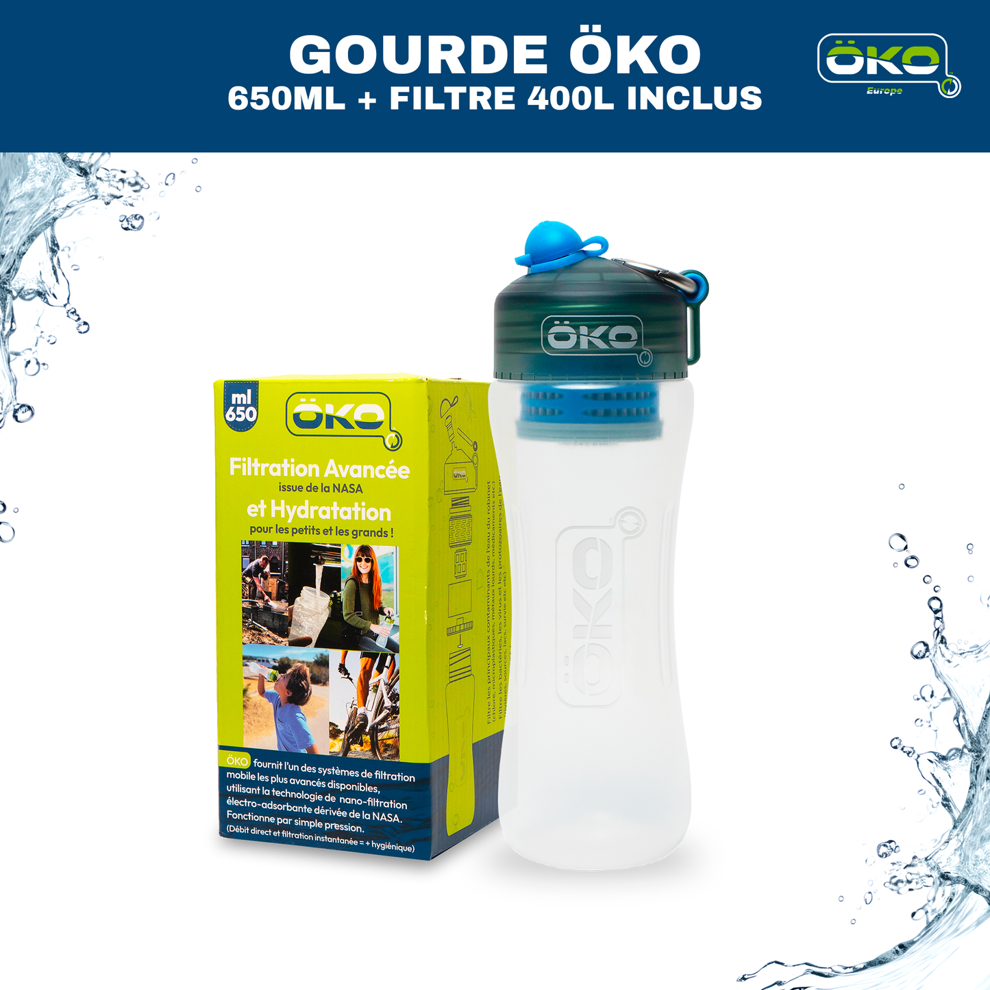 Gourde filtrante ÖKO