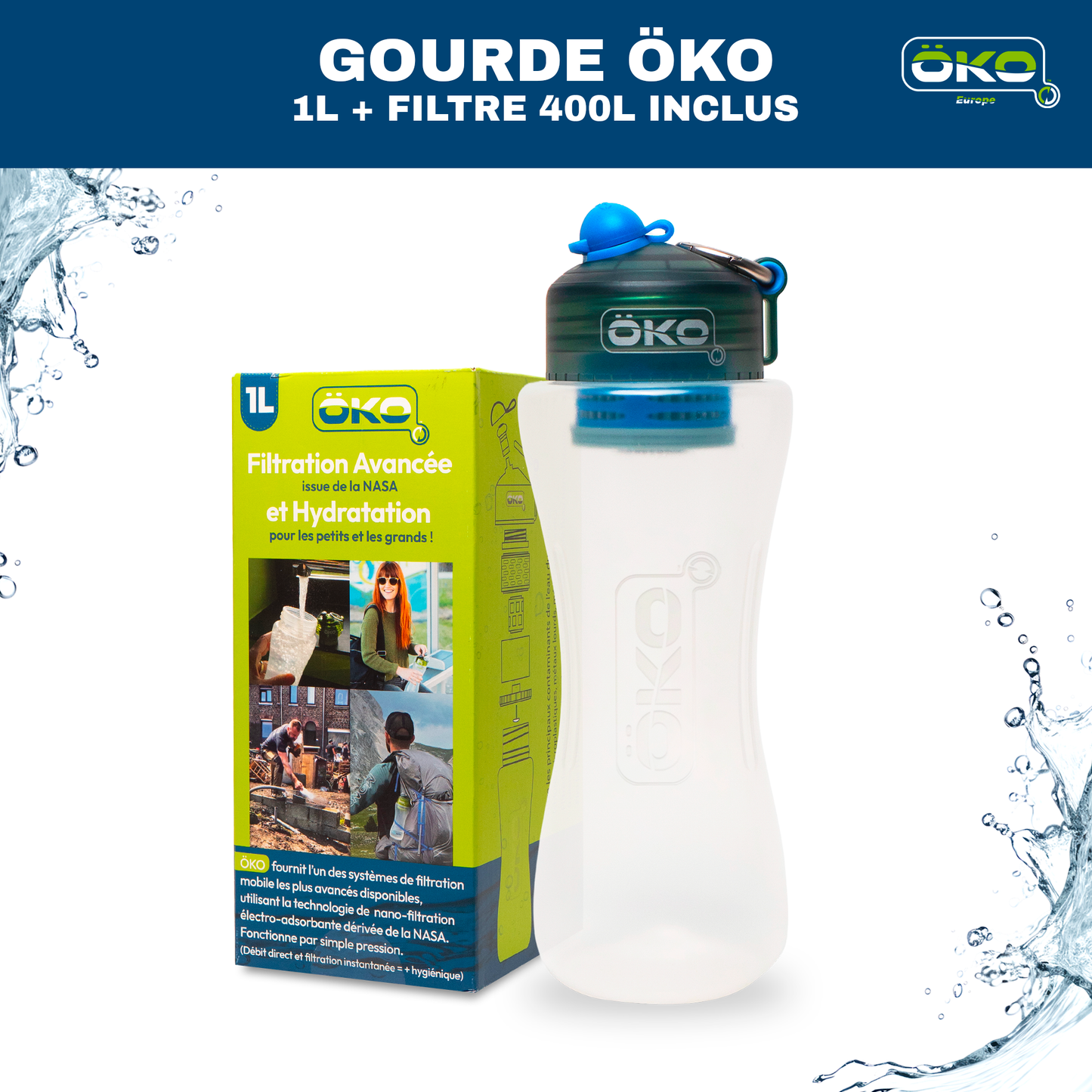Gourde filtrante ÖKO