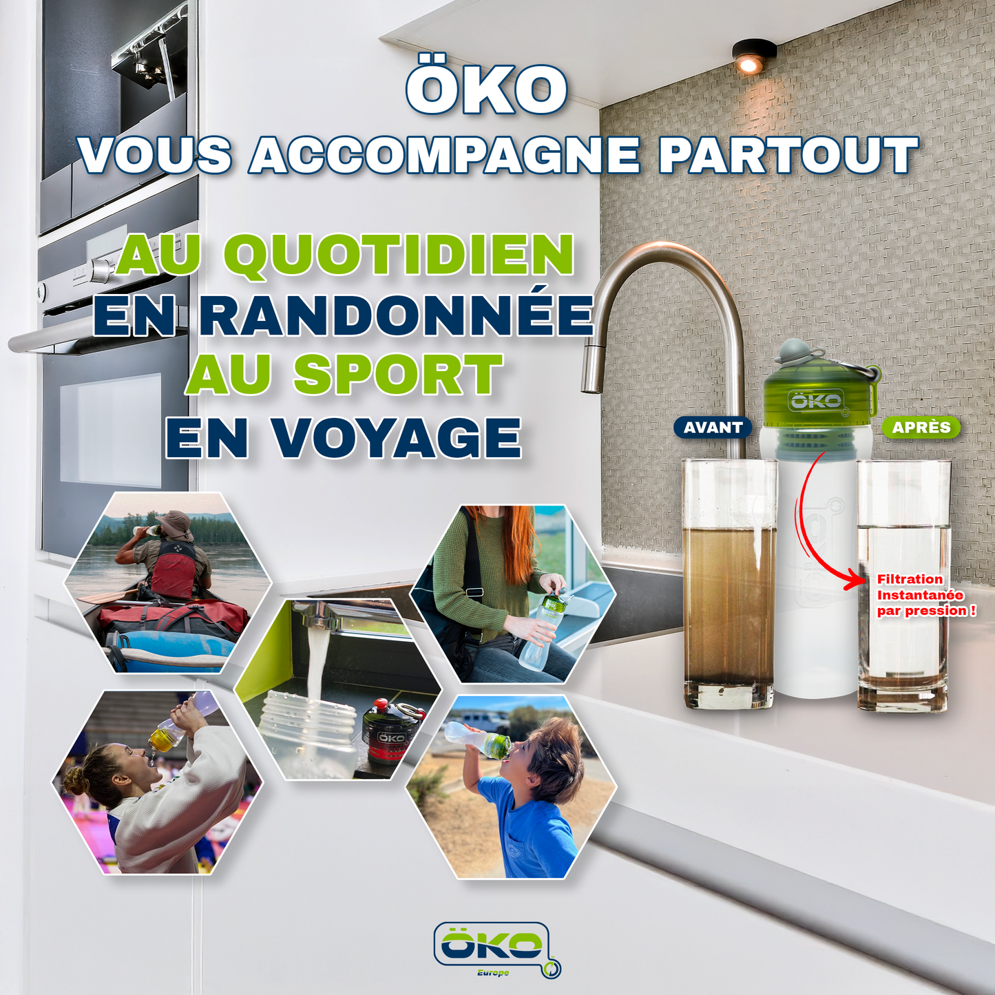 Gourde filtrante ÖKO