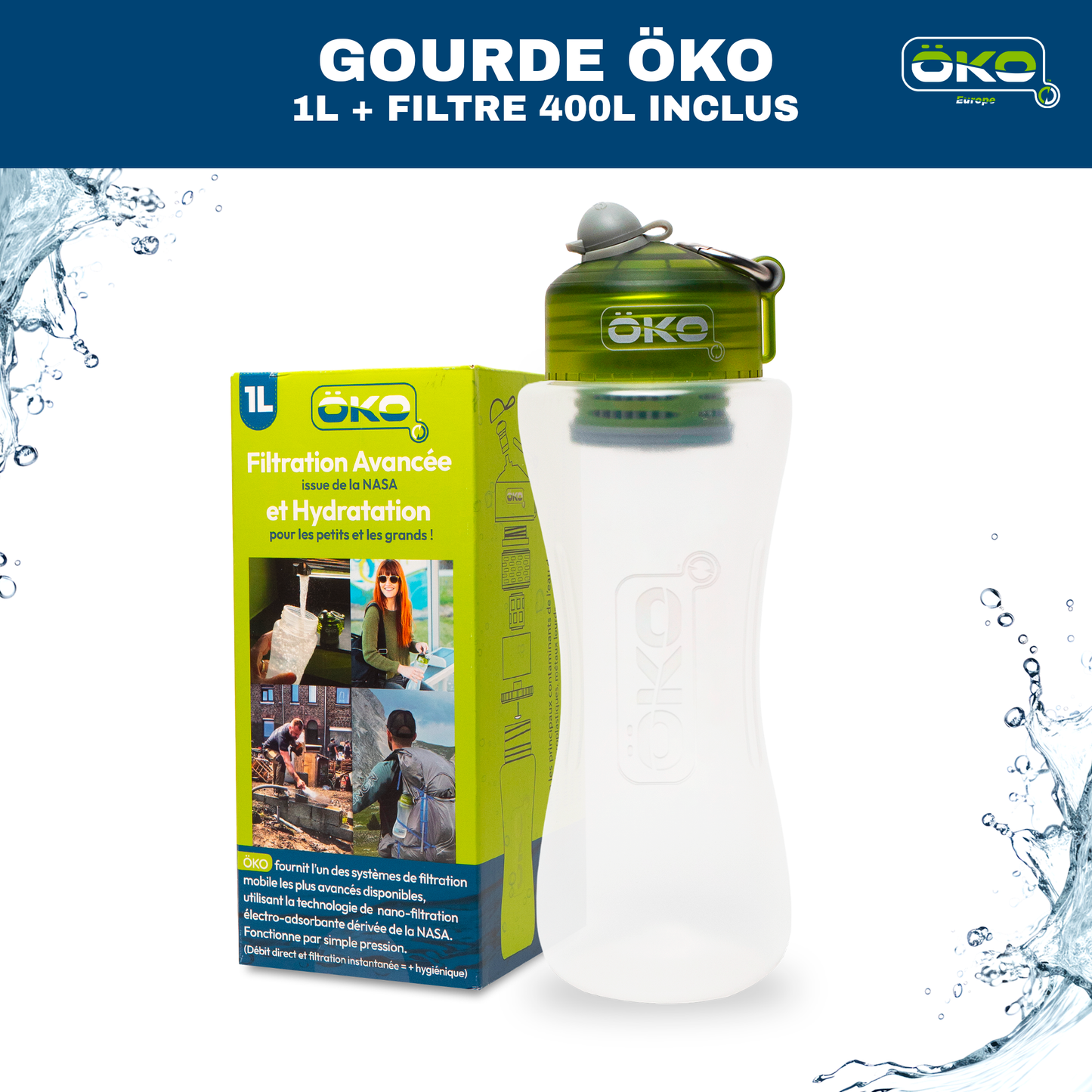 Gourde filtrante ÖKO
