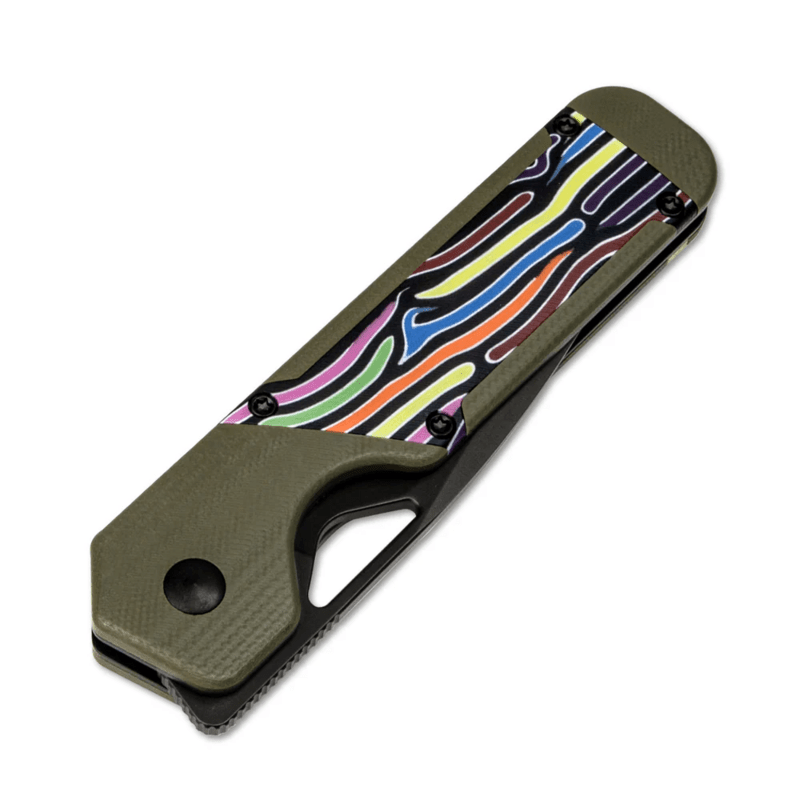 Couteau pliant Kizer Liner Lock Militaw Jonathan Styles Nitro V G10 (V3634A3)