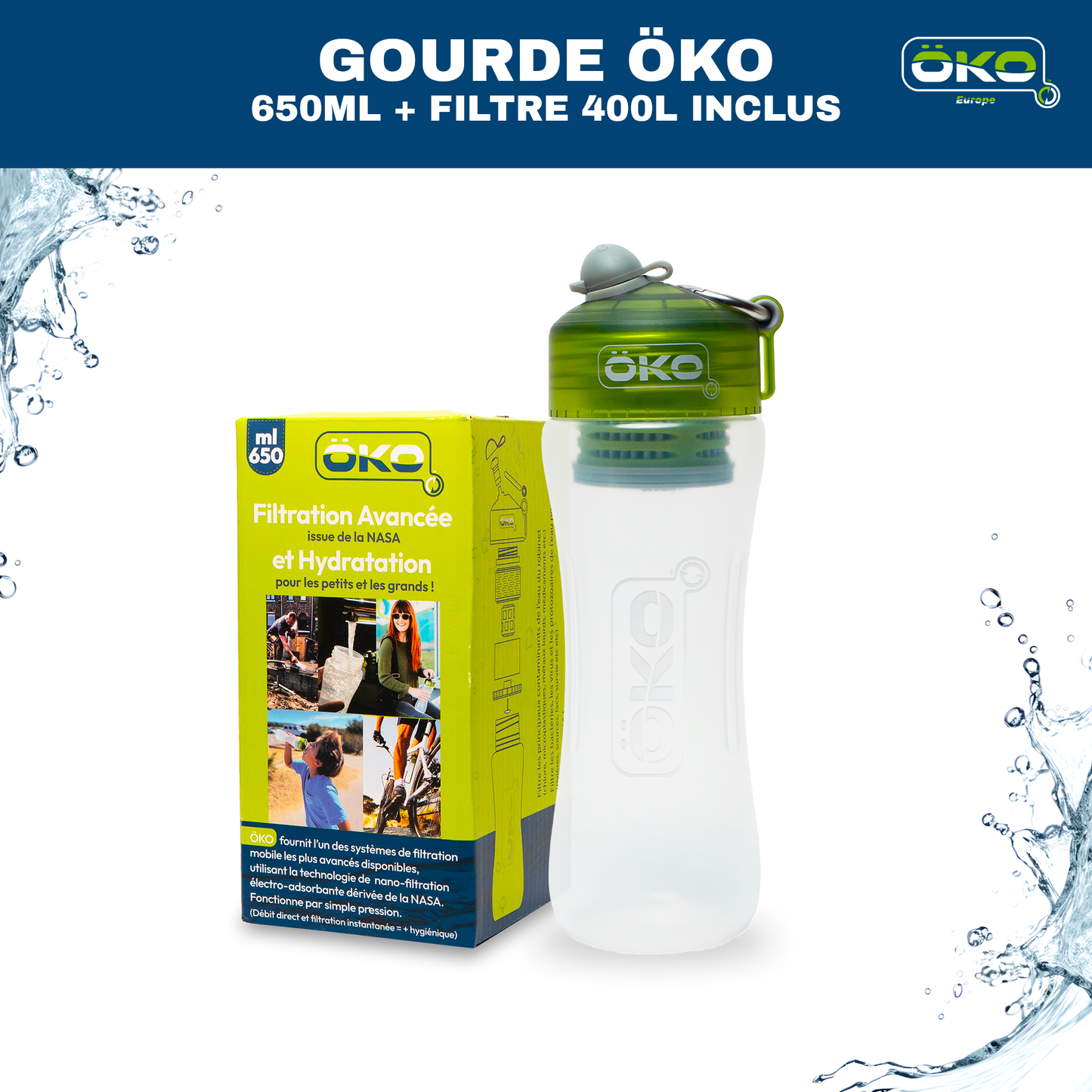 Gourde filtrante ÖKO