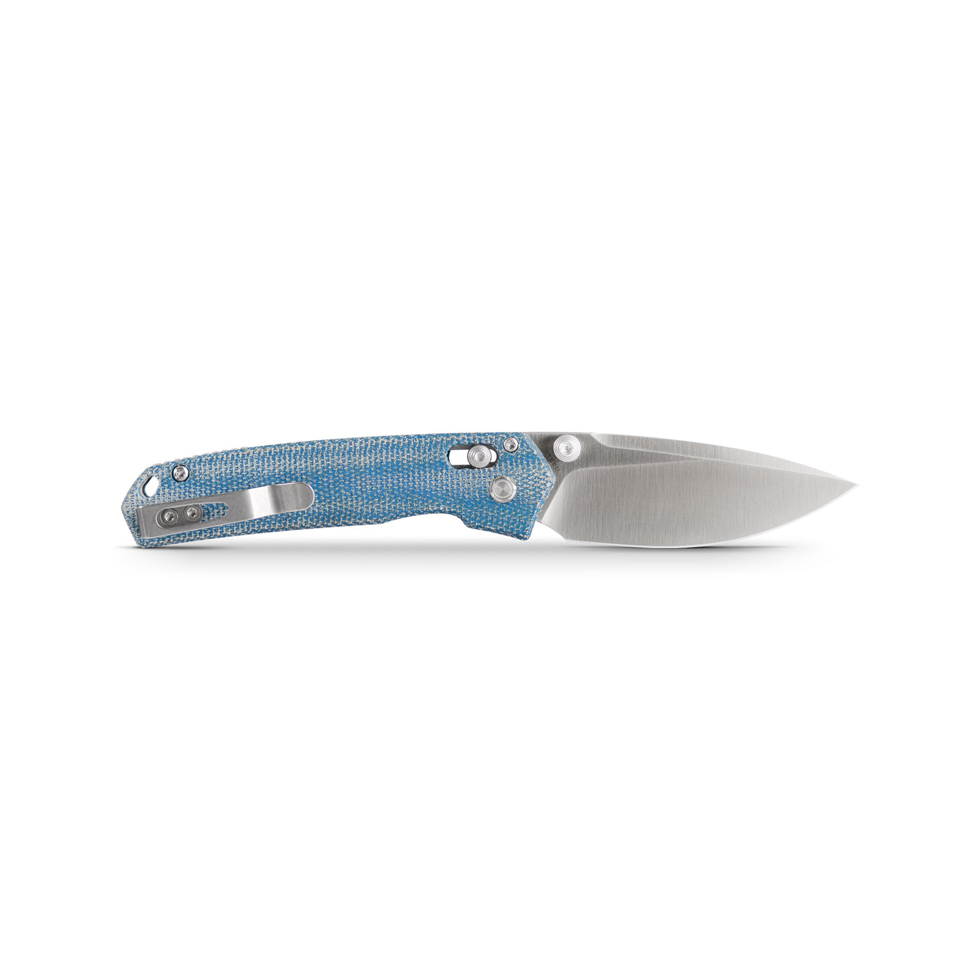 Vosteed Mini Psyop – Elmax & Manche Micarta Bleu (A2301)