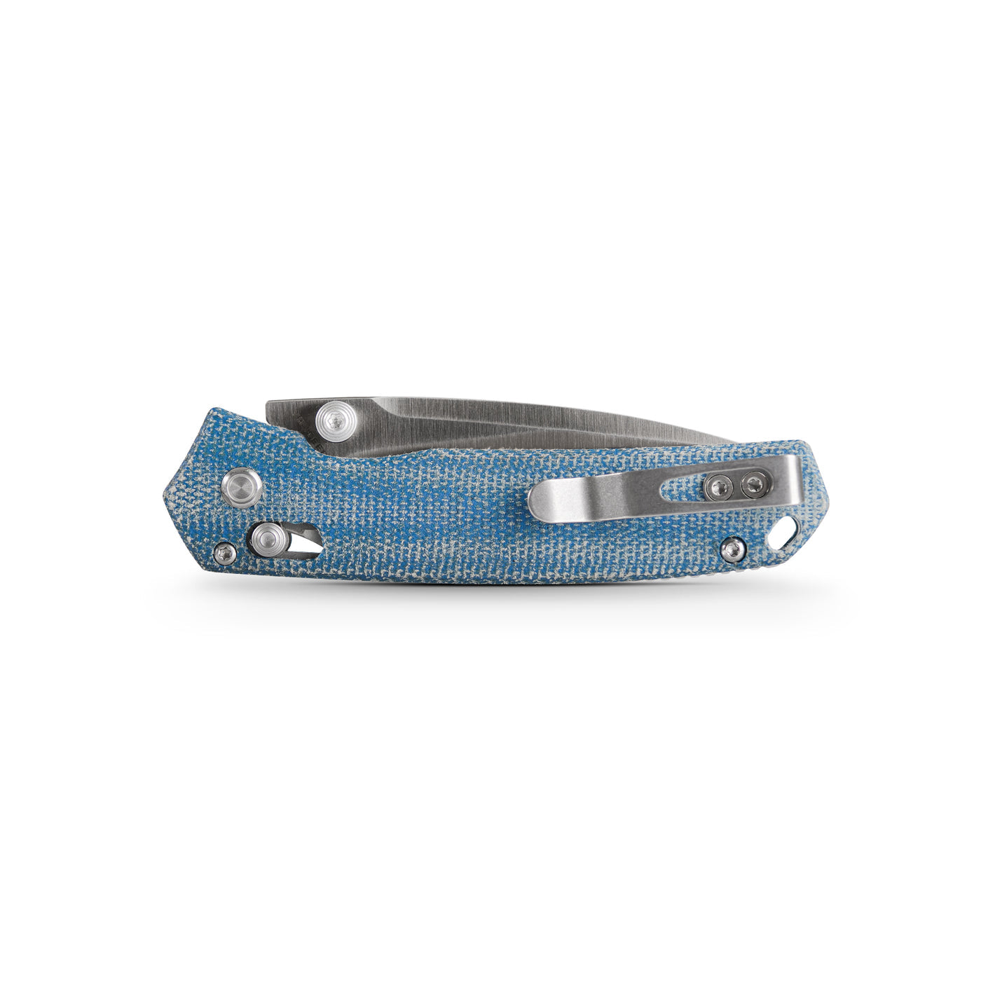 Vosteed Mini Psyop – Elmax & Manche Micarta Bleu (A2301)