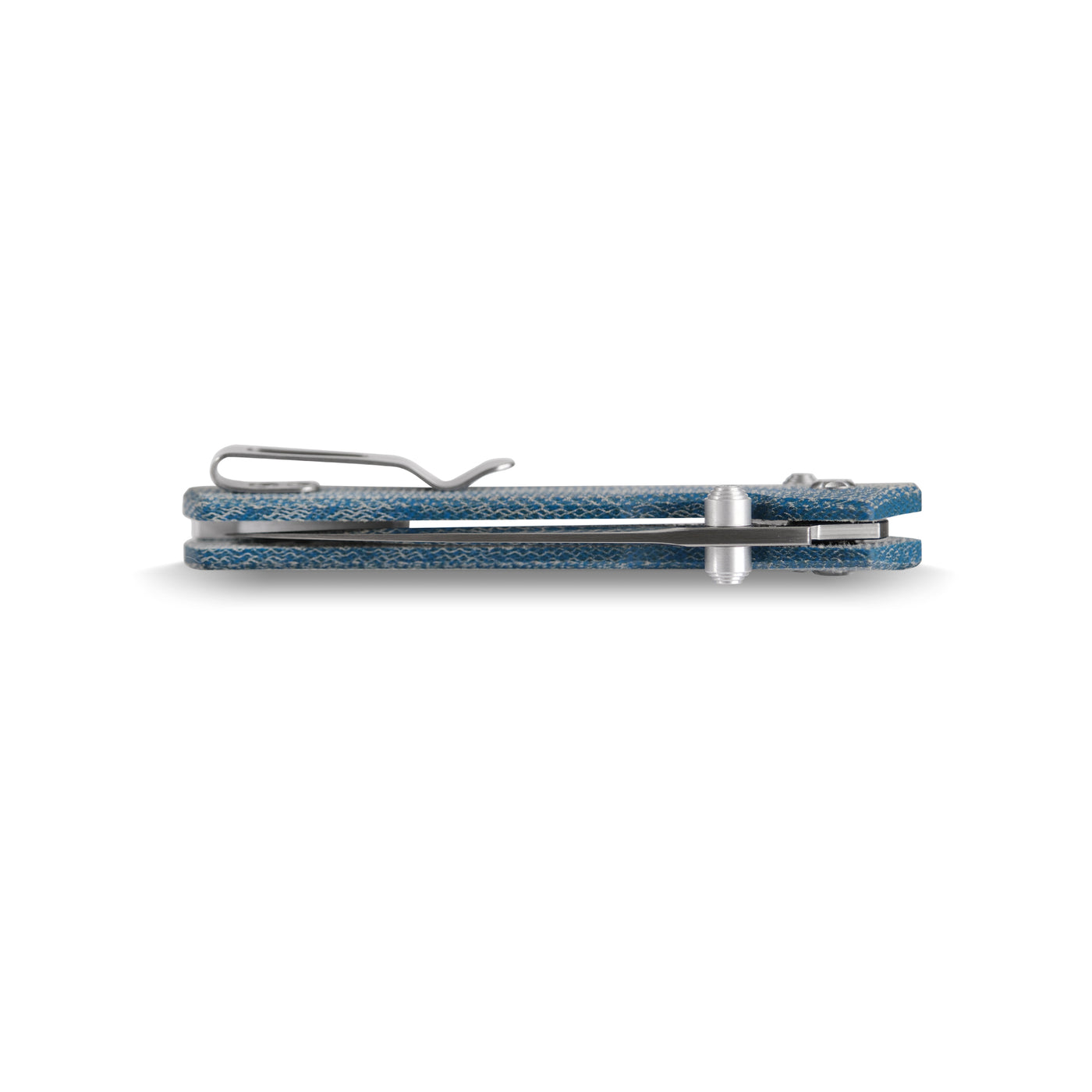 Vosteed Mini Psyop – Elmax & Manche Micarta Bleu (A2301)