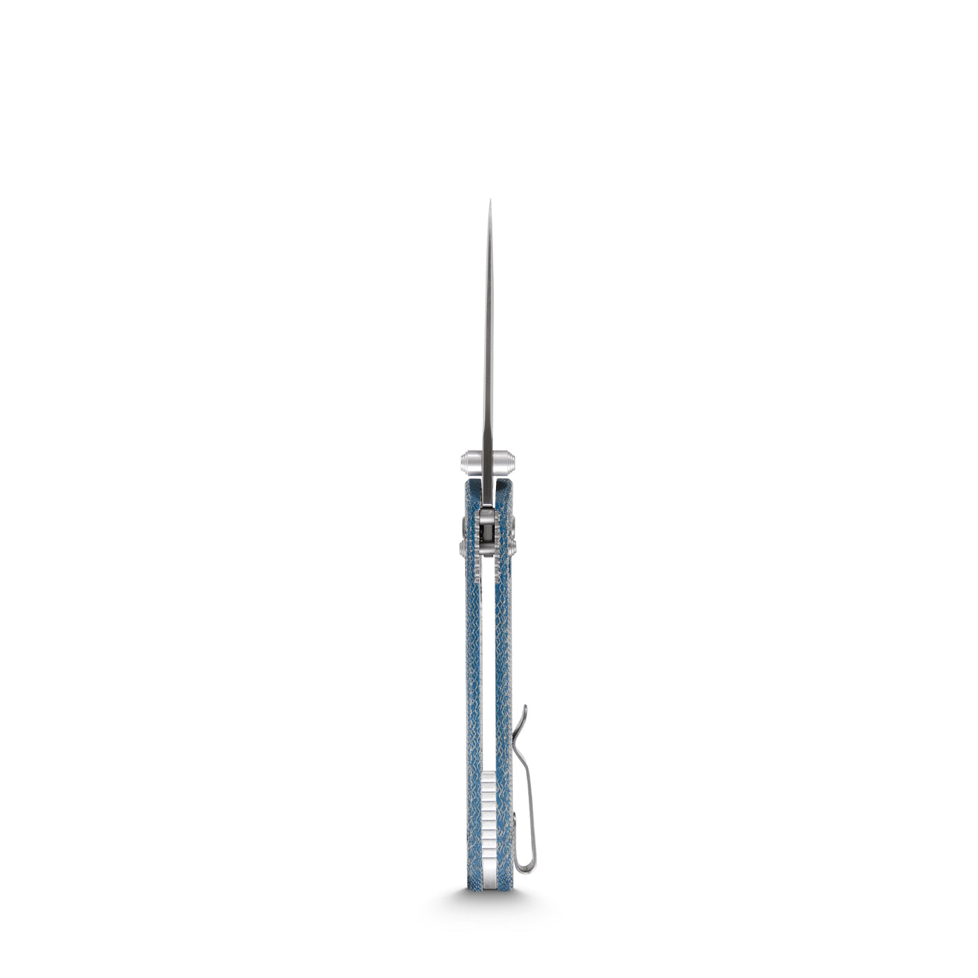 Vosteed Mini Psyop – Elmax & Manche Micarta Bleu (A2301)