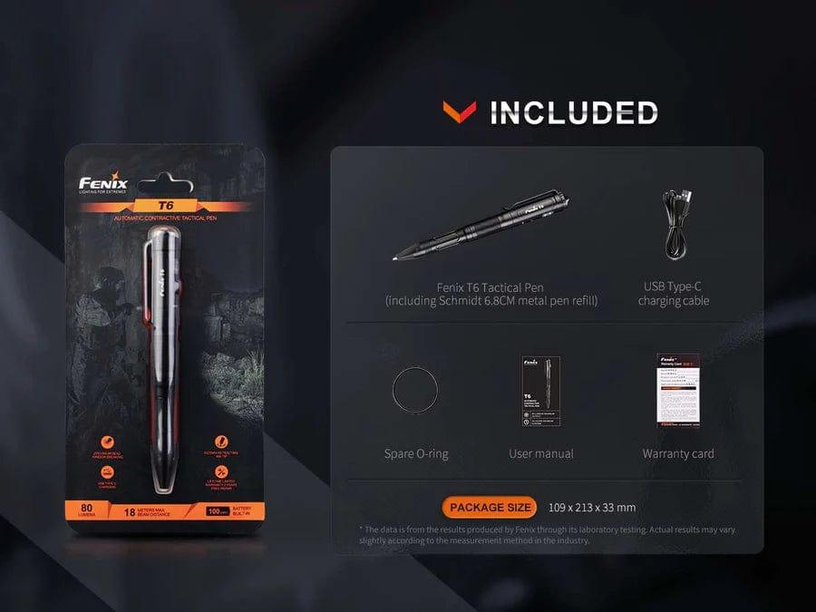 Stylo tactique Fenix T6