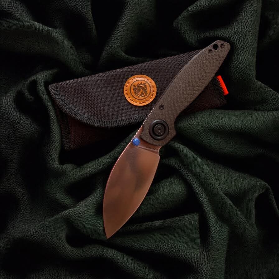 Vosteed Shilin Cutter – Vanchor Lock CF Elmax (A2810) modèle d'exposition neuf