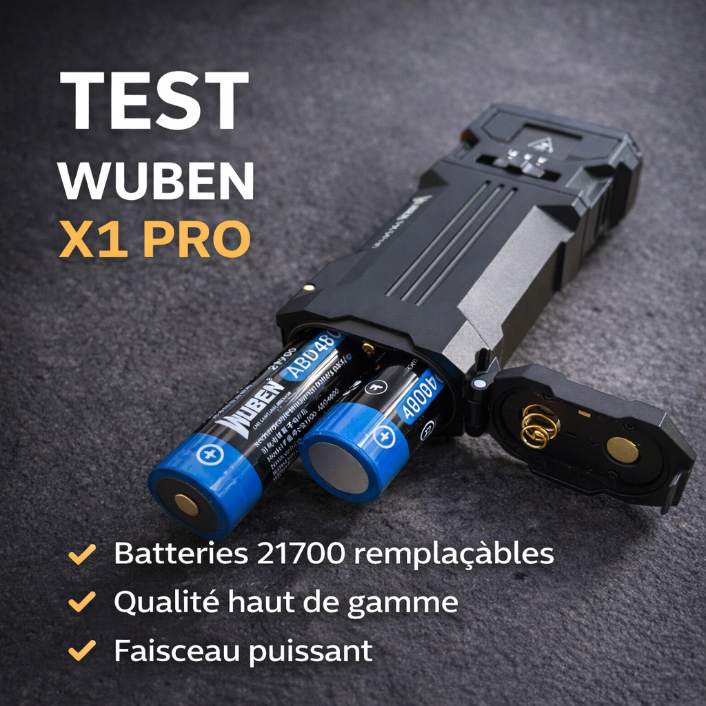 Wuben X1 Pro : test terrain complet d’une lampe plate haute puissance vraiment à part