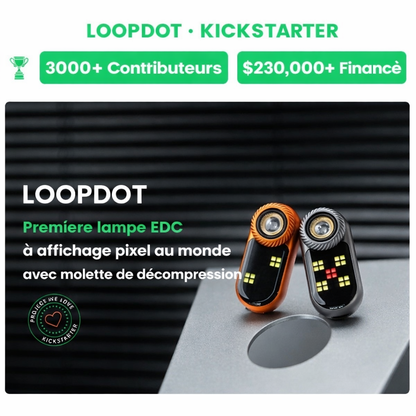 Loop Gear LOOPDOT – la petite lampe EDC qu’on finit par garder en poche sans même y penser