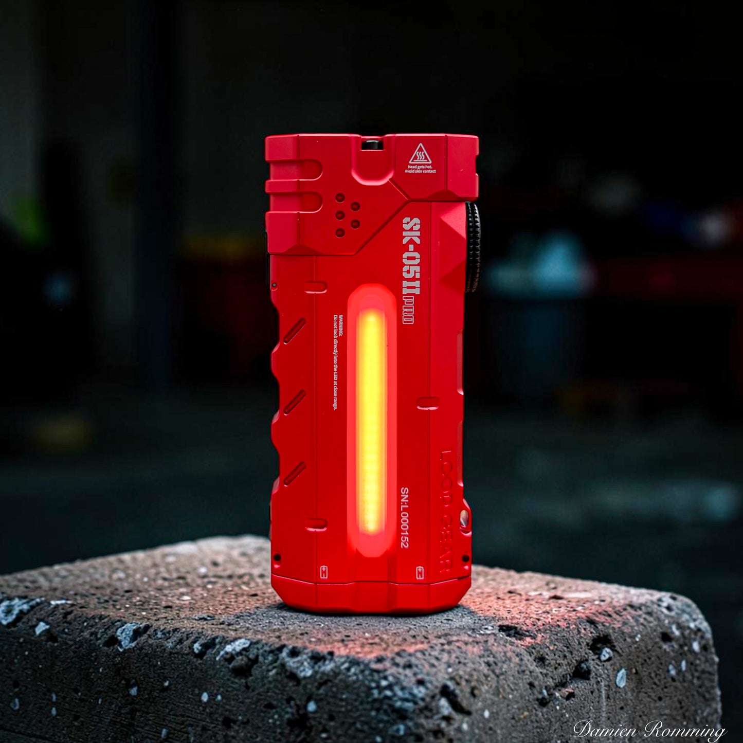 LOOP GEAR SK05 Pro 2 – Lampe EDC plate 5000 lumens, triple faisceau et double batterie 18650