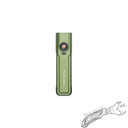 Fenix E06R Pro – lampe plate EDC USB-C 1600 lumens (spot + flood) avec UV et laser rouge