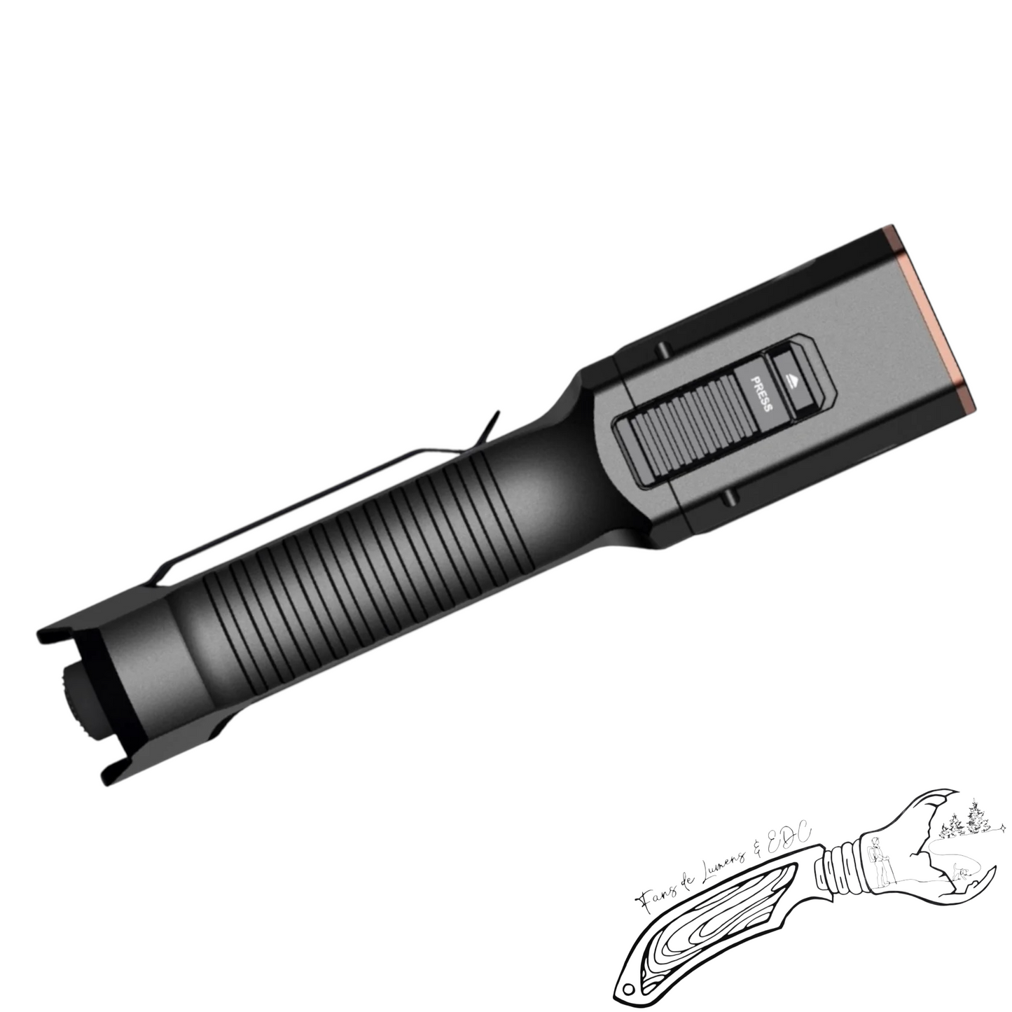 Fenix TK28R – Lampe tactique rechargeable 6500 lumens, double faisceau, USB-C