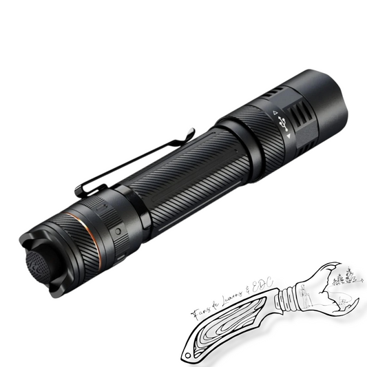 Fenix PD45R ACE – lampe tactique programmable haute intensité rechargeable USB-C (3200 lumens)