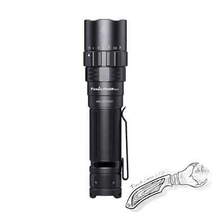 Fenix PD40R V3 – Lampe tactique 3000 lumens à bague rotative et batterie 21700