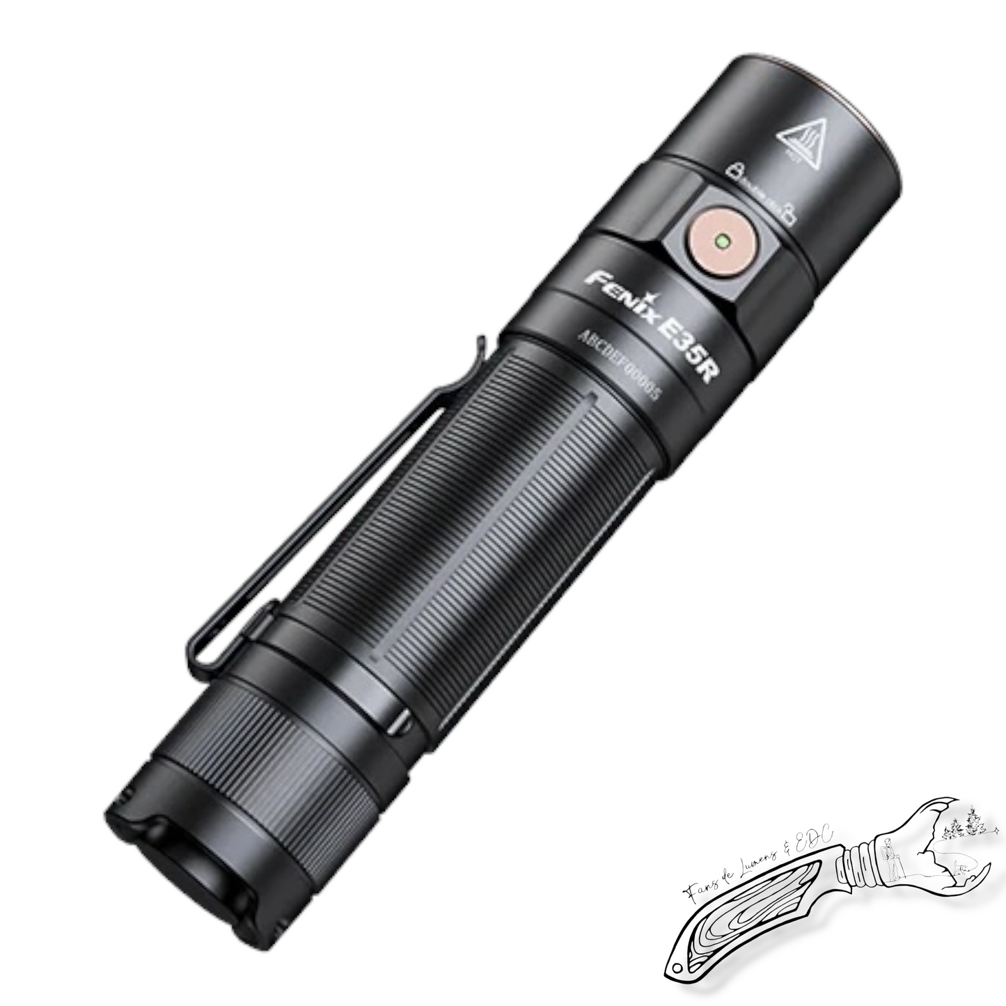 Fenix E35R – Lampe de poche rechargeable 3100 lumens USB-C, compacte et puissante pour EDC et outdoor