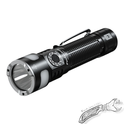 Lampe torche Fenix LD35R rechargeable 1800 lumens – lampe polyvalente à éclairage principal et latéral (blanc, rouge, bleu)