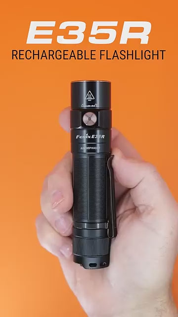 Fenix E35R – Lampe de poche rechargeable 3100 lumens USB-C, compacte et puissante pour EDC et outdoor