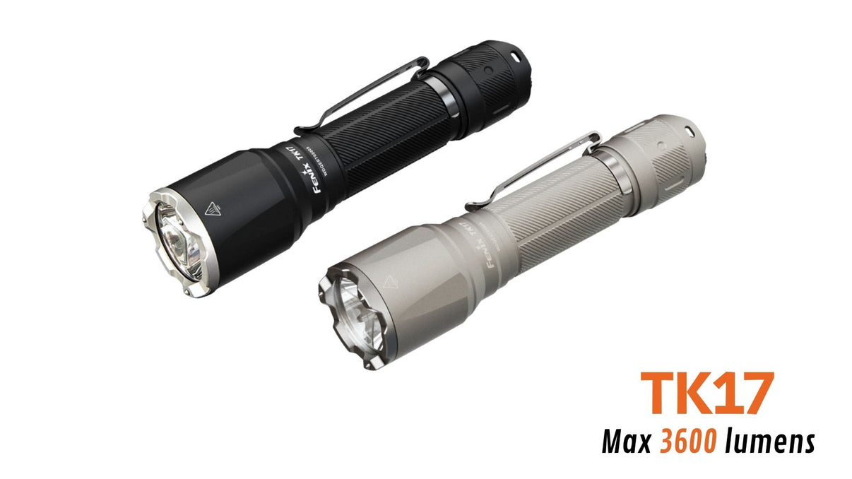 Fenix TK17 – Lampe tactique compacte et puissante  .