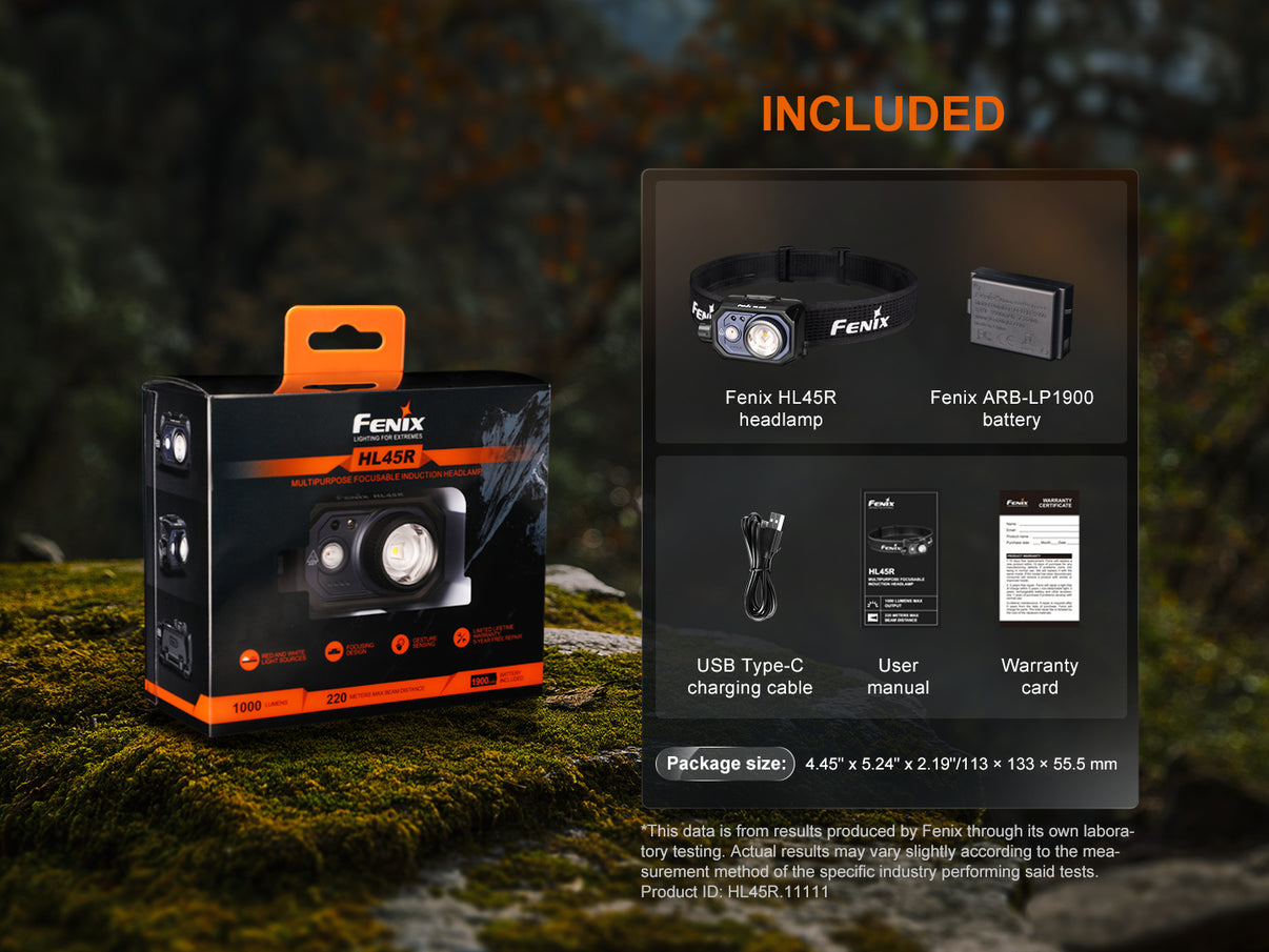Fenix HL45R lampe frontale