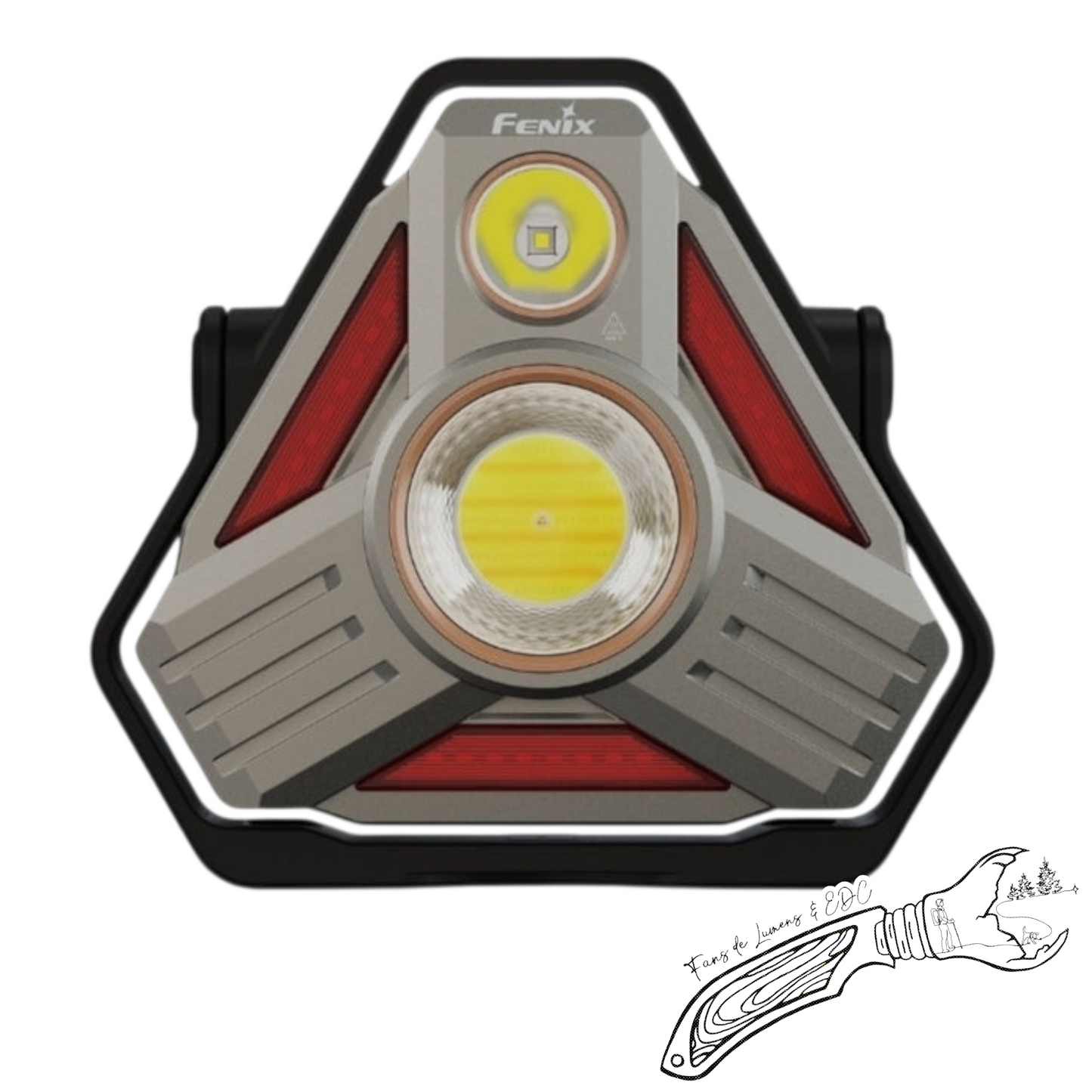 Fenix CP50R – Lanterne professionnelle 5500 lumens longue portée