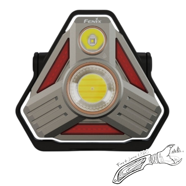 Fenix CP50R – Lanterne professionnelle 5500 lumens longue portée
