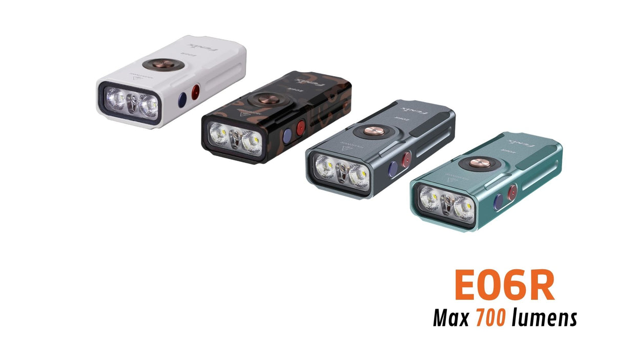 Fenix E06R – Lampe de poche compacte et rechargeable