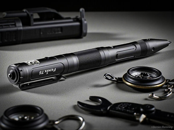 Fenix T6 – Stylo EDC rechargeable 80 lumens, USB-C, brise-vitre