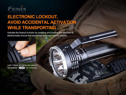 Fenix LR80R – Lampe torche / projecteur LED rechargeable (modèle pro)