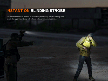 Fenix TK17 – Lampe tactique rechargeable USB-C 3600 lumens, compacte et réactive