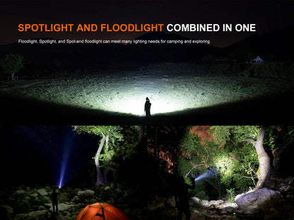 Fenix CP50R – Lanterne professionnelle 5500 lumens longue portée