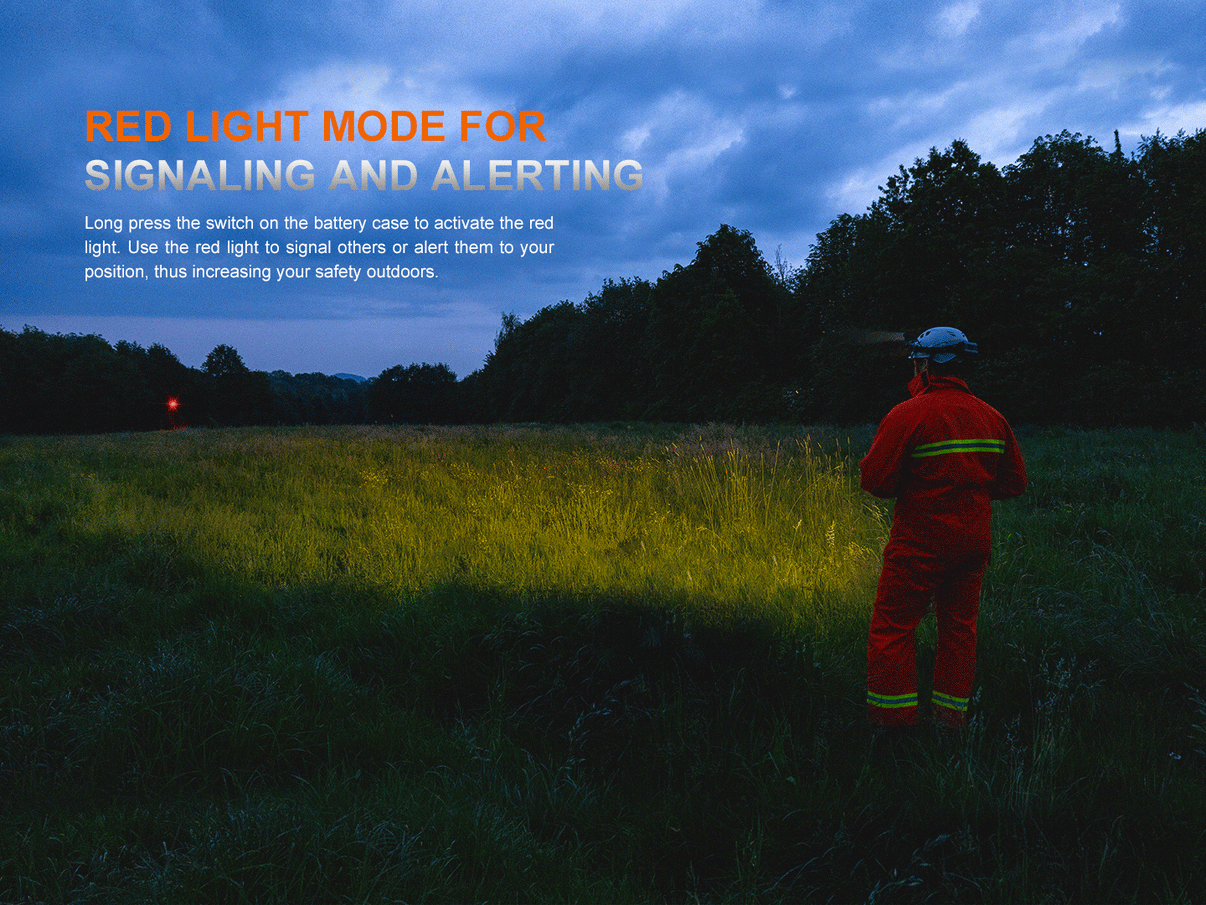 Fenix HP35R SAR – Frontale professionnelle 4000 lumens pour missions longues durée