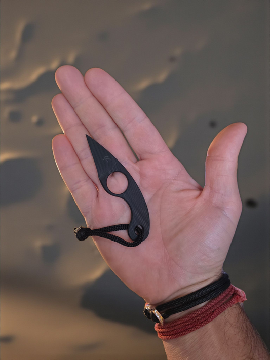 Couteau Fred Perrin FPGG10 Mini – Petite Griffe G10 Noir
