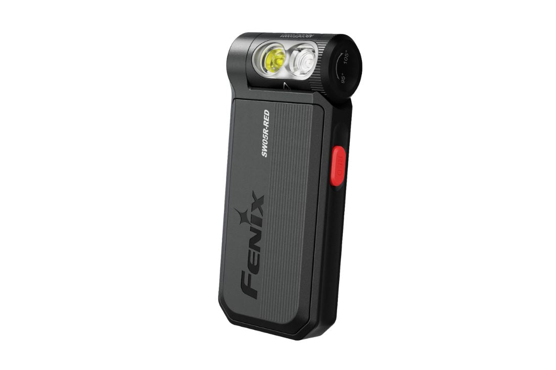 Fenix SW05R-UV / Red – Lampe compacte polyvalente clip & UV/rouge