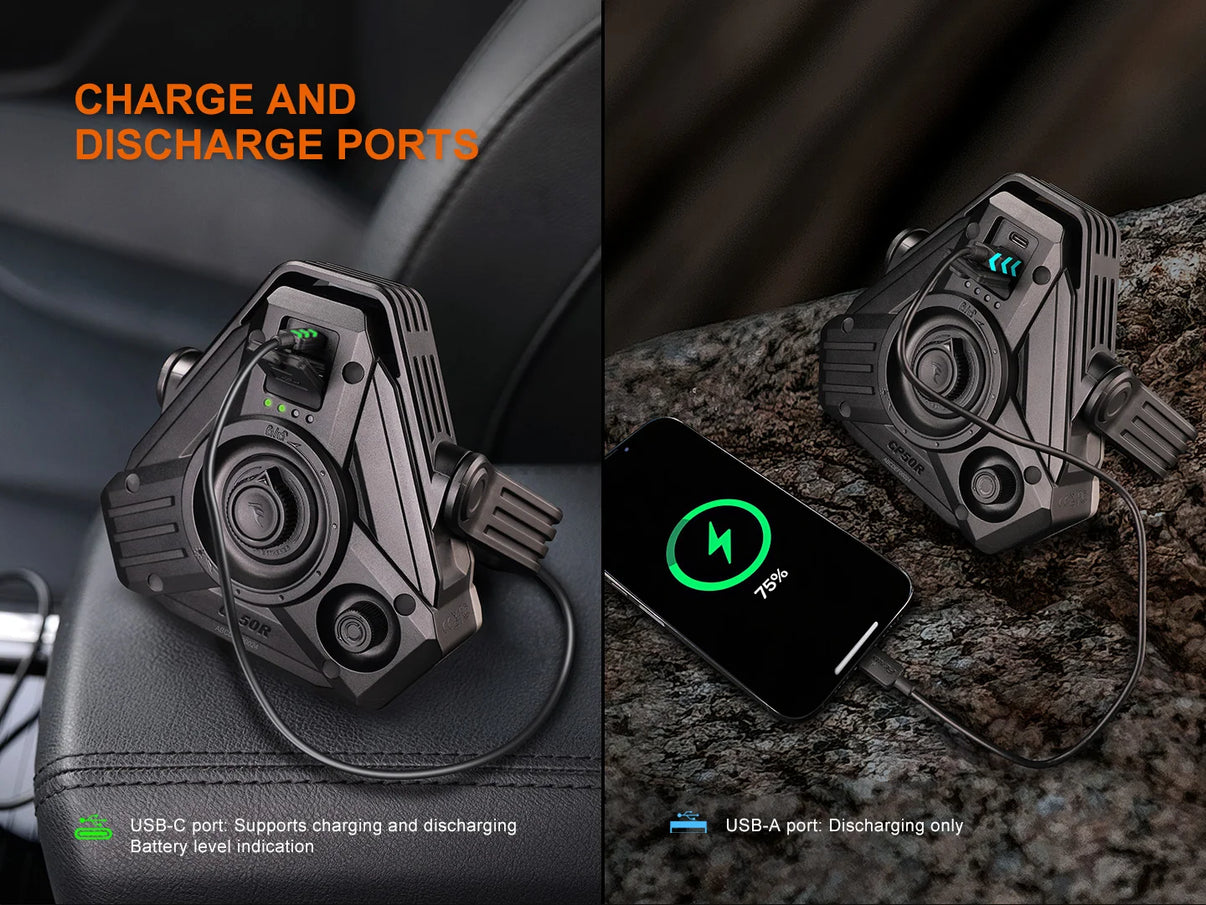 Fenix CP50R – Lanterne professionnelle 5500 lumens longue portée