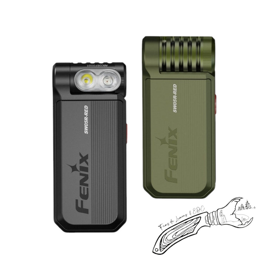 Fenix SW05R-UV / Red – Lampe compacte polyvalente clip & UV/rouge