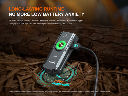 Fenix E06R - Lampe de poche porte-clés 3 en 1 - 700 lumens