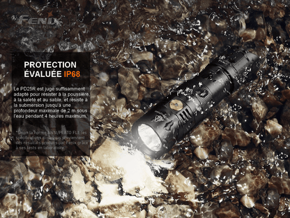 Fenix PD25R - 800 lumens - Rechargeable USB-C