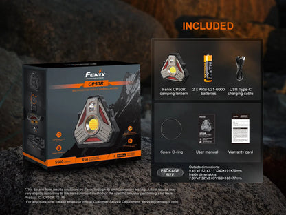 Fenix CP50R – Lanterne professionnelle 5500 lumens longue portée