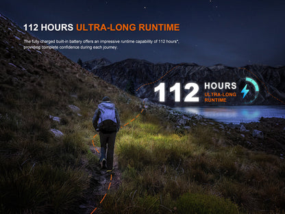 Fenix HL12R V2.0 Lampe frontale ultra légère - 500 Lumens