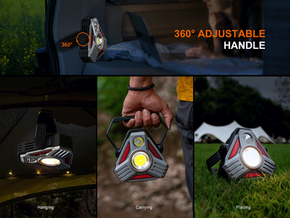 Fenix CP50R – Lanterne professionnelle 5500 lumens longue portée