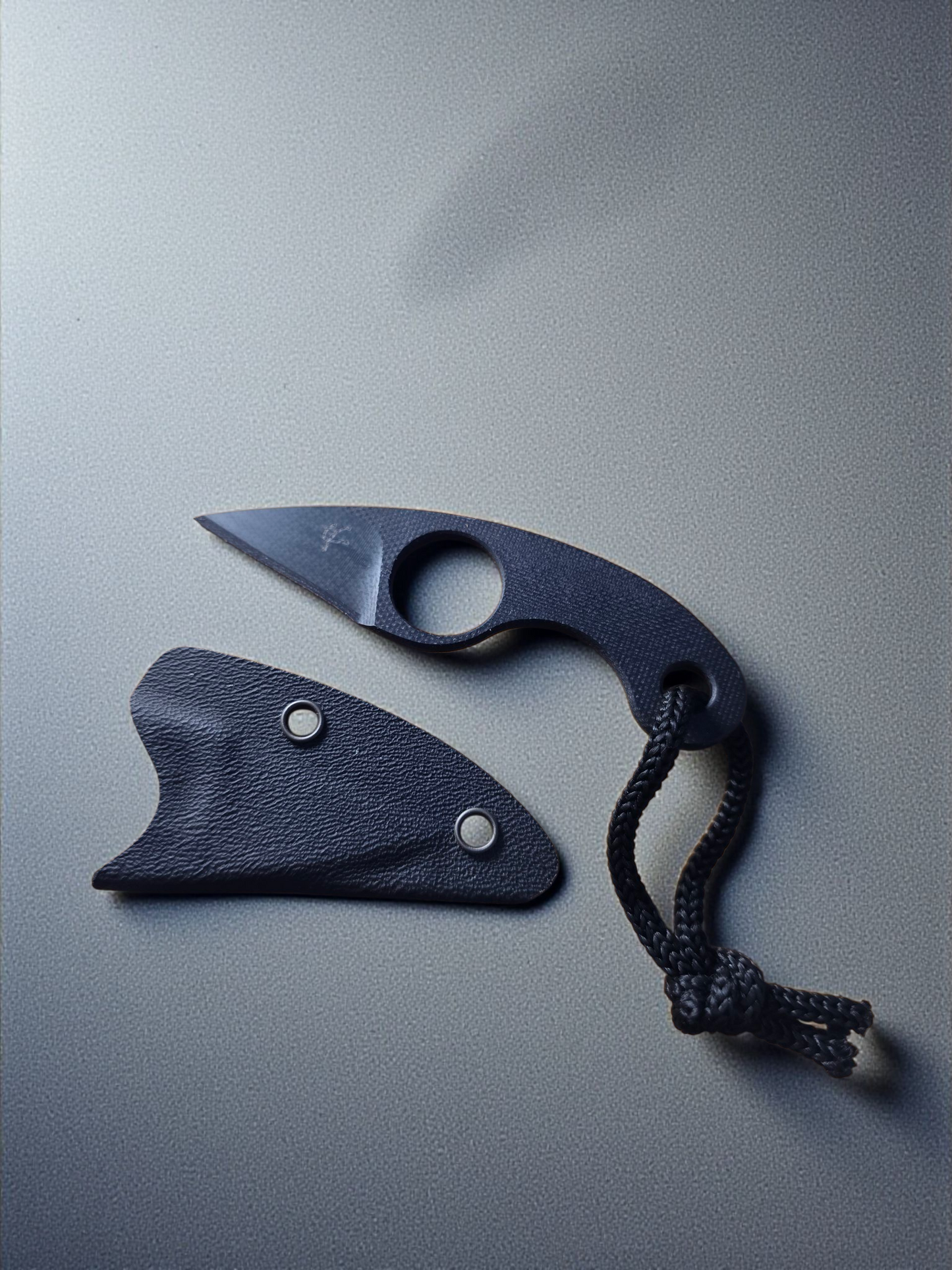 Couteau Fred Perrin FPGG10 Mini – Petite Griffe G10 Noir