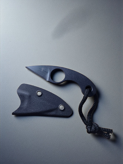 Couteau Fred Perrin FPGG10 Mini – Petite Griffe G10 Noir