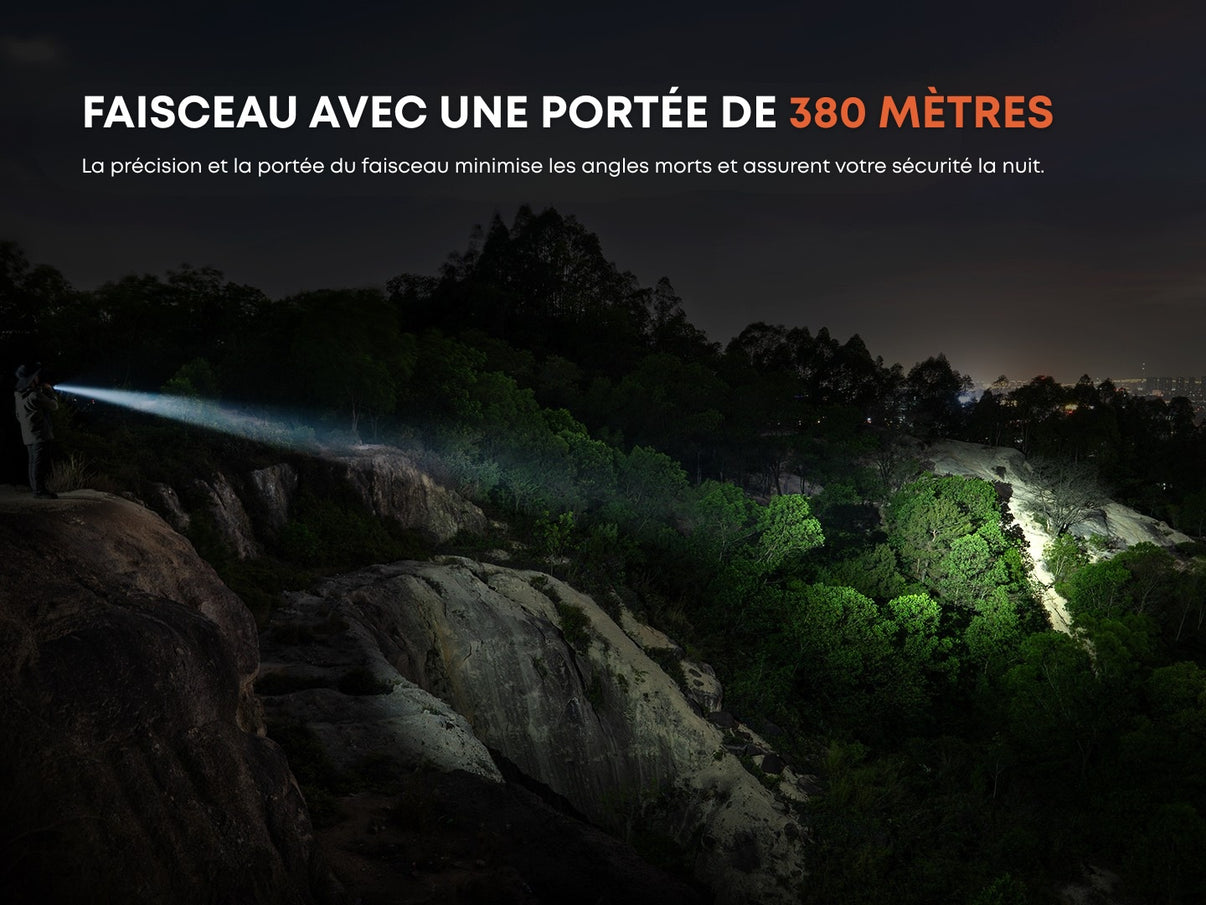 Fenix PD35R ACE – Lampe de poche rechargeable USB-C 2000 lumens