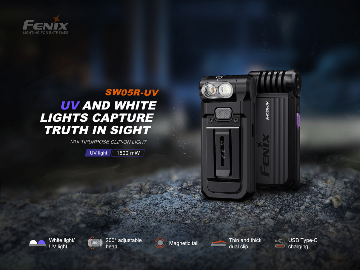 Fenix SW05R UV / Fenix SW05R Red