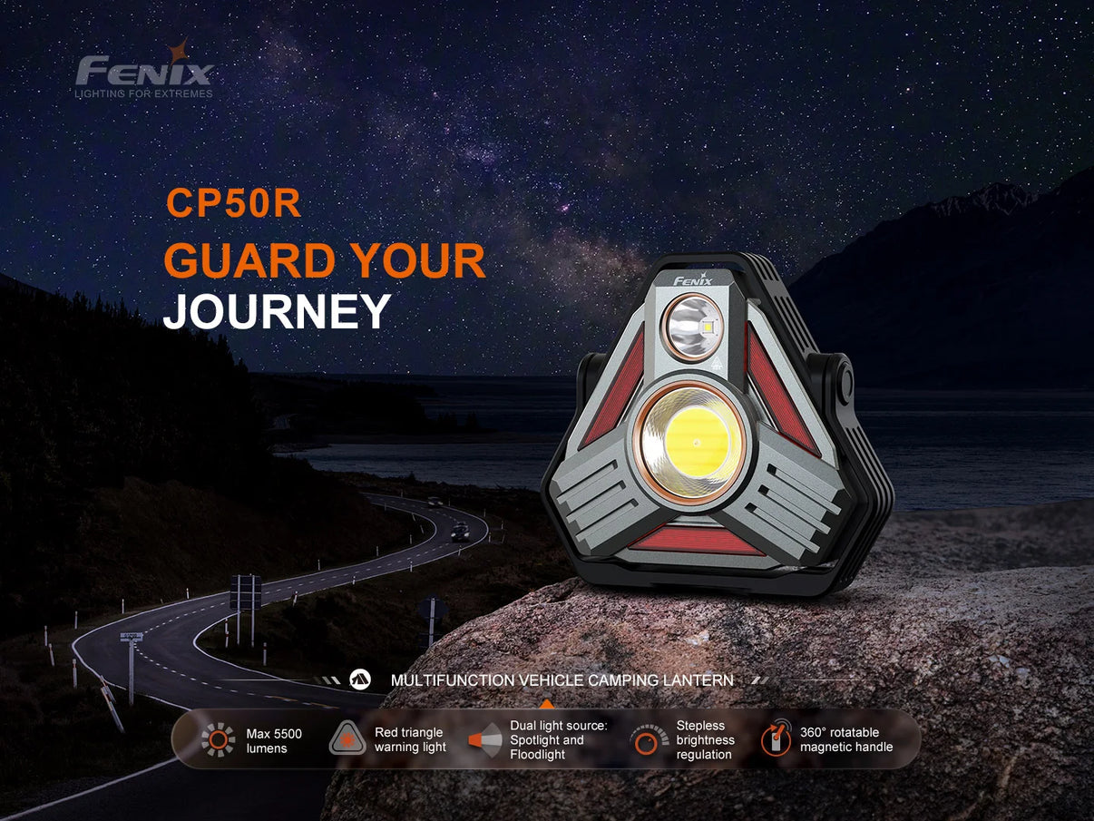 Fenix CP50R – Lanterne professionnelle 5500 lumens longue portée