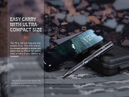 Stylo tactique Fenix T6